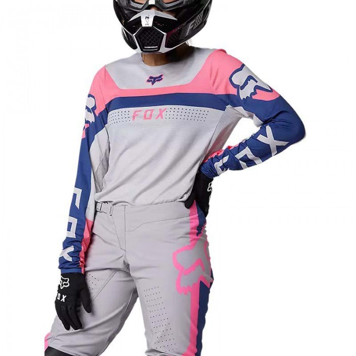 [해외]FOX RACING MX Flexair Efekt 긴팔 저지 9140426770 Purple / Pink