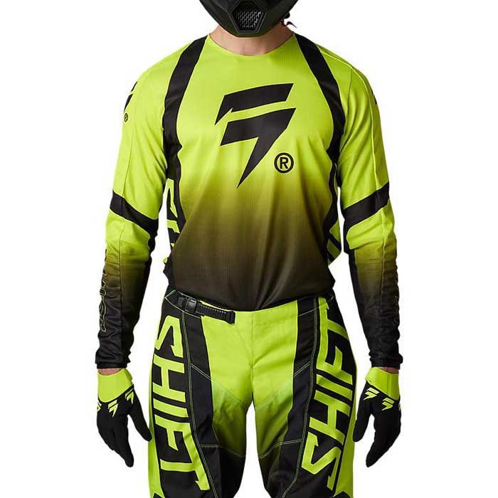 [해외]FOX RACING MX White Label Posn 긴팔 저지 9140636475 Fluo Yellow