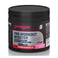 [해외]SPONSER SPORT FOOD 사과 & 라즈베리 음료 Pre Workout Booster 256g 1140720007 Multicolor