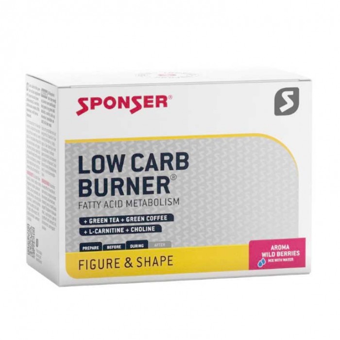 [해외]SPONSER SPORT FOOD 야생 딸기 음료 Low Carb Burner 6g 20 단위 6140719989 Multicolor