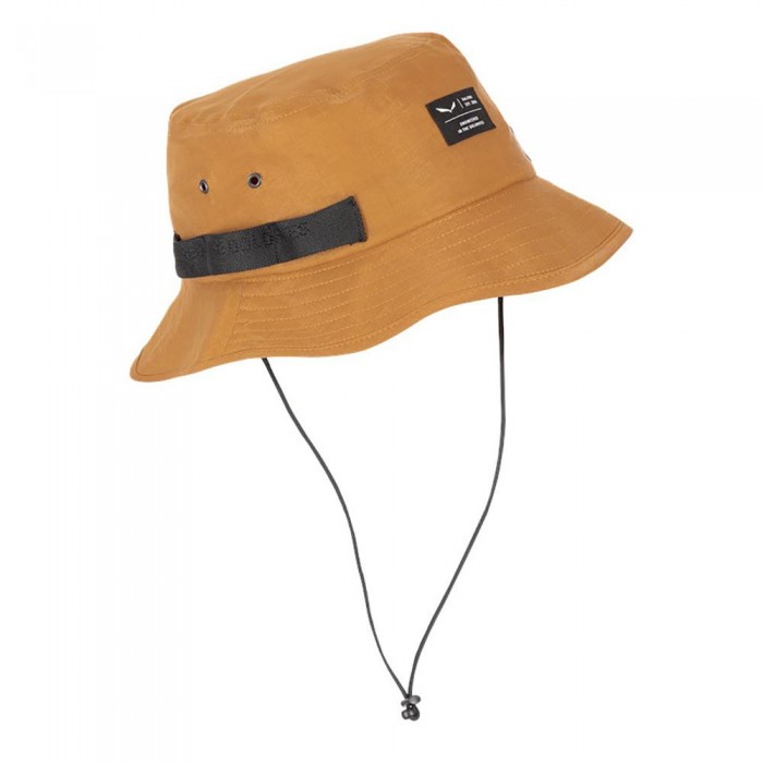 [해외]살레와 Puez Hemp Brimmed 모자 4140276195 Gold / Brown