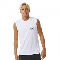 [해외]립컬 Stapler Muscle 민소매 티셔츠 14140728218 White