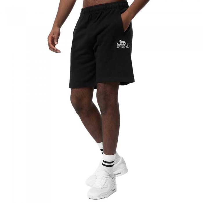 [해외]LONSDALE Dromore 반바지 7140662392 Black / White