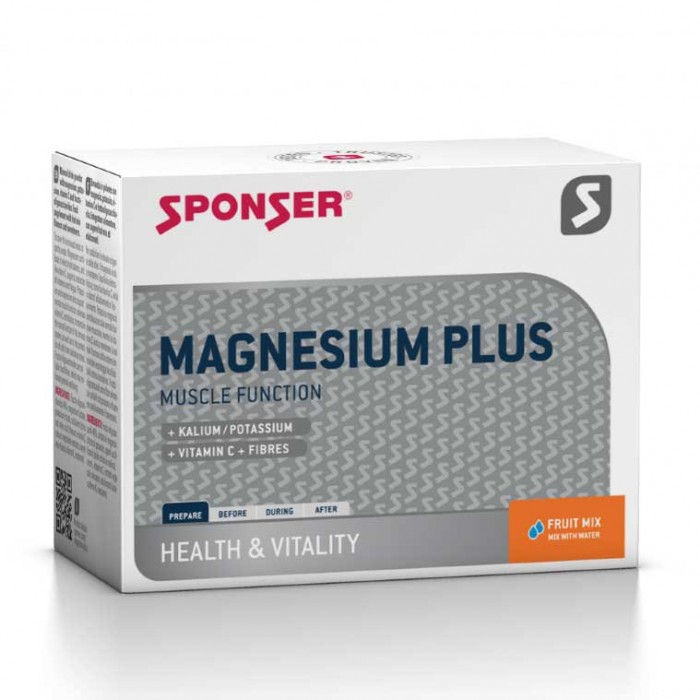 [해외]SPONSER SPORT FOOD 약병 음료 상자 Magnesium Plus 6.5g Fruit Mix 20 단위 3140719992 Multicolor