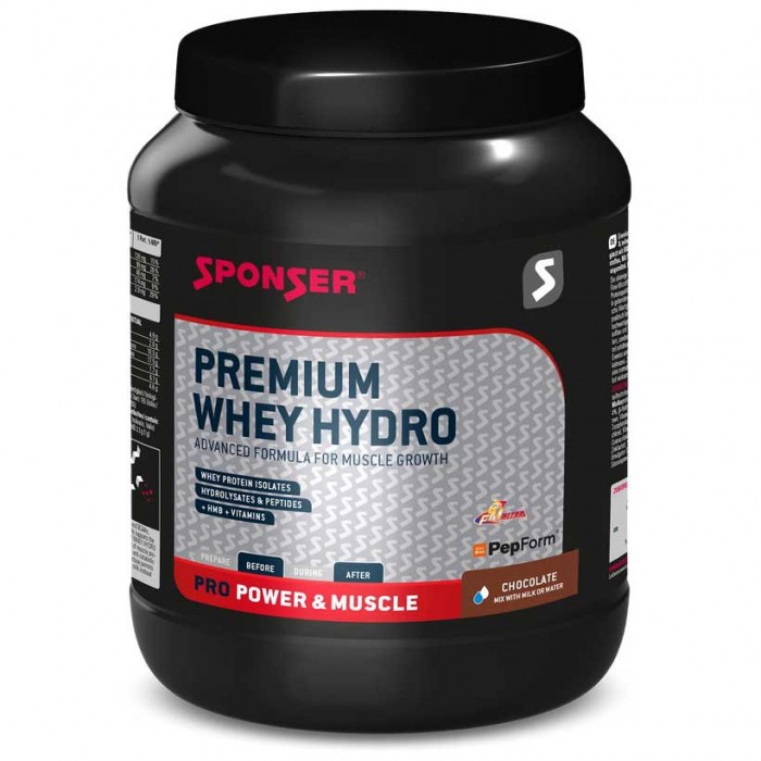 [해외]SPONSER SPORT FOOD 마시다 Premium Whey Hydro 850g Chocolate 3140720008 Multicolor