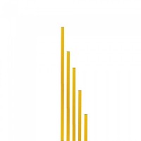 [해외]SOFTEE 슬라롬 폴 PVC 160 cm 3140308573 Yellow
