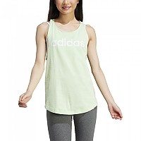 [해외]아디다스 Essentials Loose 로고 민소매 티셔츠 140501377 Semi Green Spark / White
