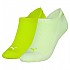 [해외]푸마 Cushioned Sneaker 양말 2 단위 140626596 White / Lime Combo