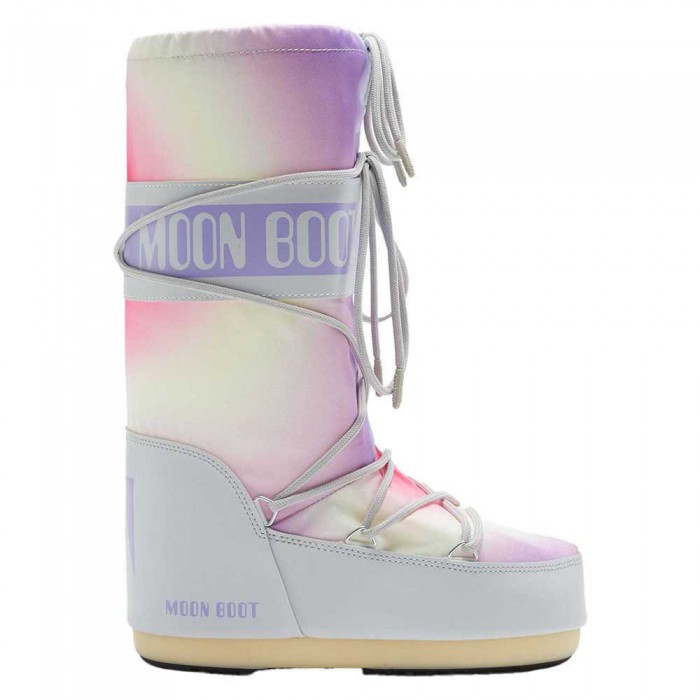 [해외]MOON BOOT Icon Tie-Dye 스노우 부츠 140705308 Glacier Grey