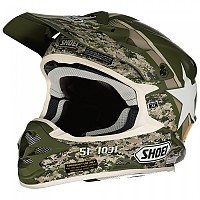 [해외]쇼에이 VFX-W Super Hue TC4 오프로드 헬멧 9140206724 Light Grey / Light Green
