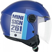 [해외]CGM 261X 미니 Sign 주니어 오픈 페이스 헬멧 9140616913 Blue / Navy