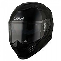 [해외]SIMPSON Venom 풀페이스 헬멧 9140663873 Black Metal