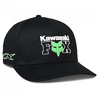 [해외]FOX RACING LFS 캡 X Kawi Flexfit 9140413124 Black