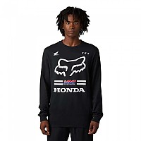 [해외]FOX RACING LFS X Honda 긴팔 티셔츠 9140413112 Black