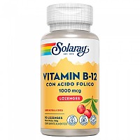 [해외]SOLARAY 비타민 B-12+Folic Acid 1000mcgr 90 단위 1138063287