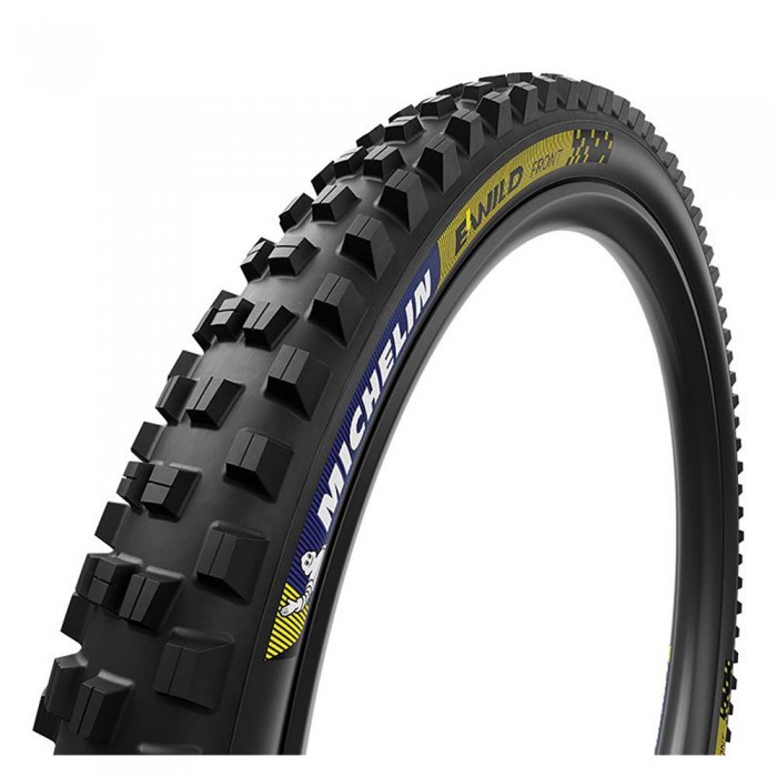 [해외]미쉐린 E-Wild Racing Line Tubeless 29´´ x 2.40 MTB 프런트 타이어 1140763883 Black