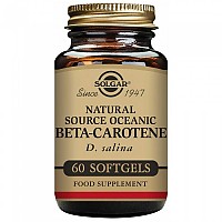 [해외]SOLGAR 카로틴 Beta 100% 자연스러운 7mg 60 단위 6138035926 Brown