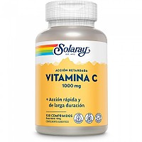 [해외]SOLARAY 비타민 C 1000mgr 100 단위 주황색 6138063294