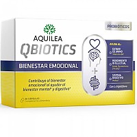 [해외]AQUILEA 정서적 웰빙 프로바이오틱스 Qbiotics 30 정제 6139730973 Multicolour
