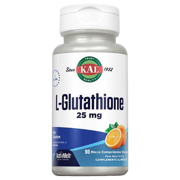 [해외]KAL 항산화제 L-Glutathione 25mg ActivMelt 90 정제 6140178342