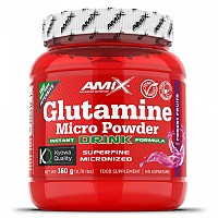 [해외]AMIX 아미노산 야생 딸기 Glutamine Micro Powder 360g 6140606783