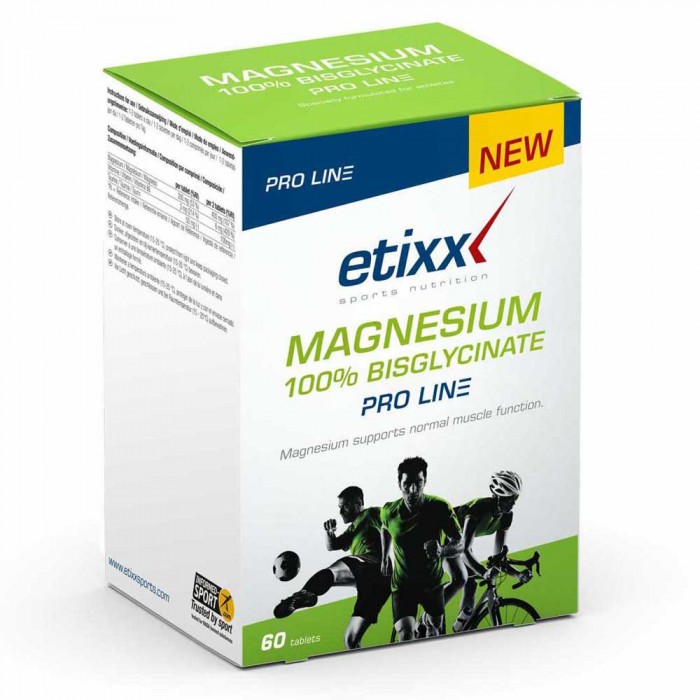 [해외]ETIXX Magnesium 100% Bisglycinate Pro-Line 60 단위 4138222578