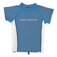 [해외]OCEAN & EARTH 래쉬가드 Priority 10140344217 Fadded Denim / White