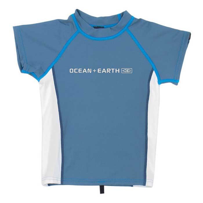 [해외]OCEAN & EARTH Priority Rashguard 14140344217 Fadded Denim / White