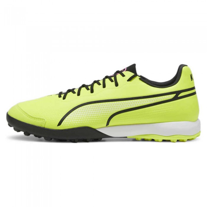 [해외]푸마 King Pro Tt 축구화 3140377873 Electric Lime / Black / Poison Pink