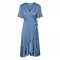 [해외]YAS 반팔 롱 드레스 Thea 140219650 Ashleigh Blue