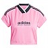 [해외]아디다스 Tiro Q2 Cropped 반팔 V넥 티셔츠 140502299 Lucid Pink