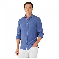 [해외]해켓 Garment Dye 라인n 긴팔 셔츠 140506529 Blue