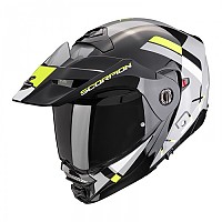 [해외]SCORPION ADX-2 Galane 모듈형 헬멧 9140546410 Grey / Black / Yellow Neon