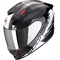 [해외]SCORPION 풀페이스 헬멧 EXO-1400 EVO II 에어 Luma 9140546433 Black / White