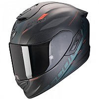 [해외]SCORPION 풀 페이스 헬멧 EXO-1400 EVO II 에어 Luma 9140546434 Matt Black / Green