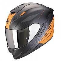 [해외]SCORPION EXO-1400 EVO II 에어 Luma 풀페이스 헬멧 9140546435 Matt Black / Orange