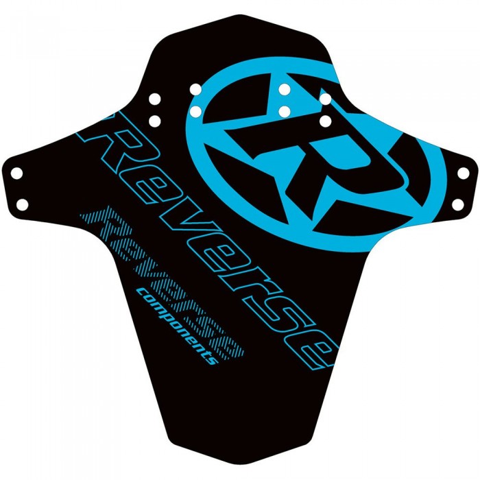 [해외]REVERSE COMPONENTS Logo 머드가드 1139950426 Black / Light Blue