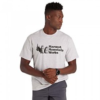 [해외]마모트 Mountain Works 반팔 티셔츠 4140623819 Light Grey Heather