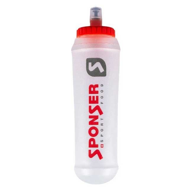 [해외]SPONSER SPORT FOOD Soft Flask 트레일 런닝 병 3140720022 Clear