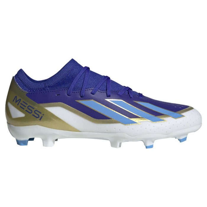 [해외]아디다스 X Crazyfast League Messi FG 축구화 3140552771 Lucid Blue / Blue Burst / Ftwr White