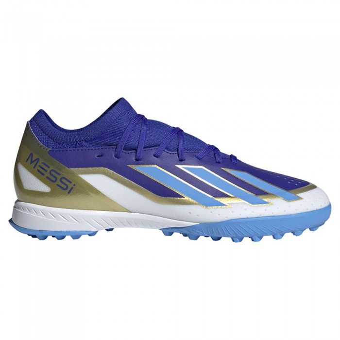 [해외]아디다스 X Crazyfast League Messi TF 축구화 3140552772 Lucid Blue / Blue Burst / Ftwr White