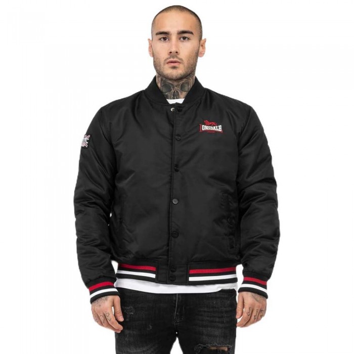 [해외]LONSDALE Orkney 자켓 7140760281 Black / Red / Ecru