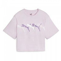 [해외]푸마 Ess+ 로고 Lab 반팔 티셔츠 140130953 Grape Mist