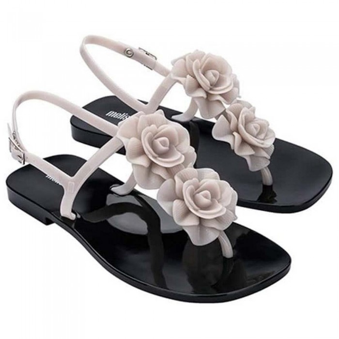 [해외]MELISSA Harmonic Squared Garden 샌들 140775030 Black / Beige