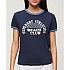 [해외]슈퍼드라이 Beach Graphic Fitted Ringer 반팔 티셔츠 140587838 Richest Navy