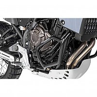 [해외]투라텍 ~을 위한 관형 엔진 가드 Yamaha Tenere 700 9140676705 Black