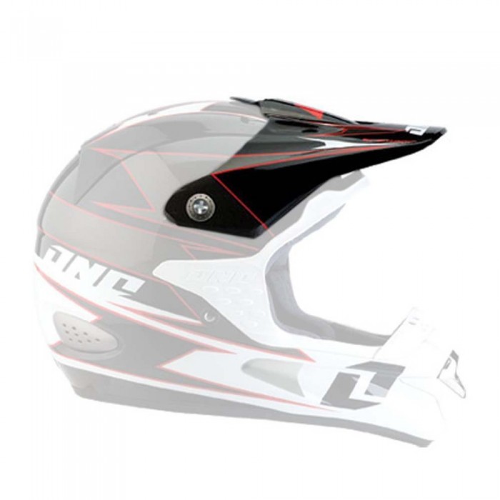 [해외]ONE INDUSTRIES Trooper Racing 썬바이저 9140720680 Black / Red