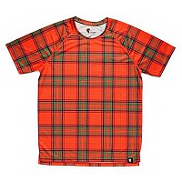 [해외]HOOPOE Scottish 반팔 티셔츠 6137536449 Red / Green / Black