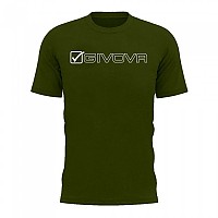 [해외]GIVOVA 반소매 티셔츠 Mondo 3140780874 Military Green / White