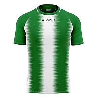 [해외]GIVOVA 반소매 티셔츠 Stripe 3140780897 Green / White